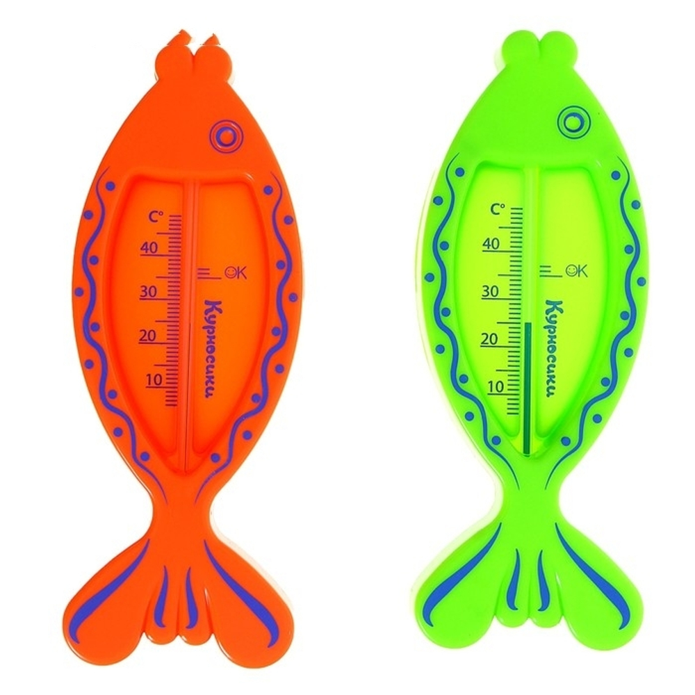 1070753 Термометр для ванной "Рыбка", МИКС
