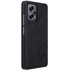 Кожаный чехол книжка от Nillkin для смартфона Xiaomi Redmi Note 11T Pro, 11T Pro+ 5G и Poco X4 GT 5G, серия Qin Leather