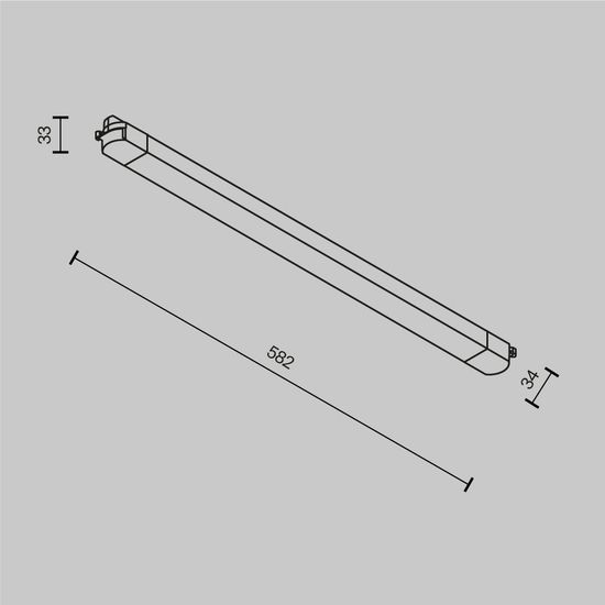 Трековый светильник Technical TR000-1-24W3K-B_1