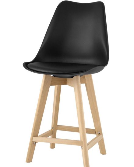 Стул полубарный FRANKFURT черный