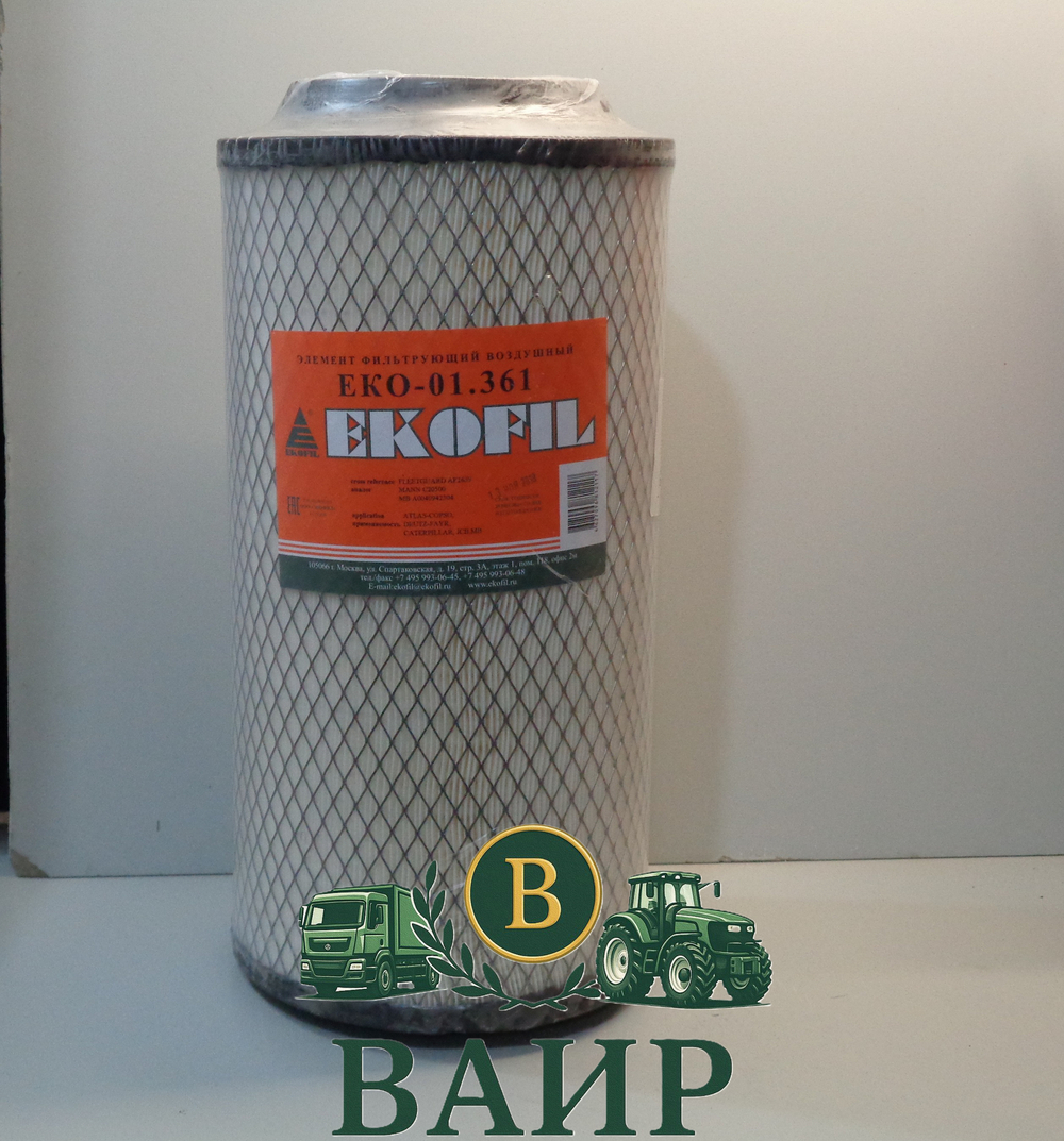 фильтр воздушный Екофил eko-01.361