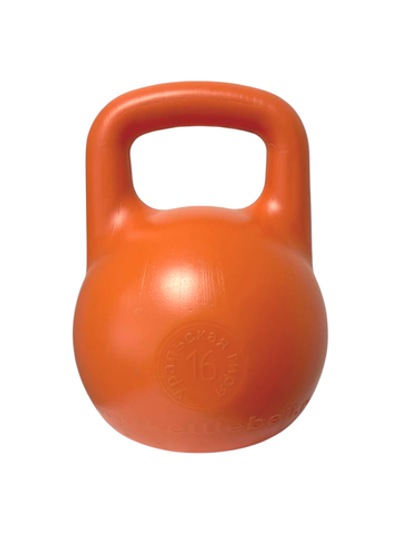 Гиря 16 кг любительская пластиковая (УРАЛЬСКАЯ ГИРЯ)