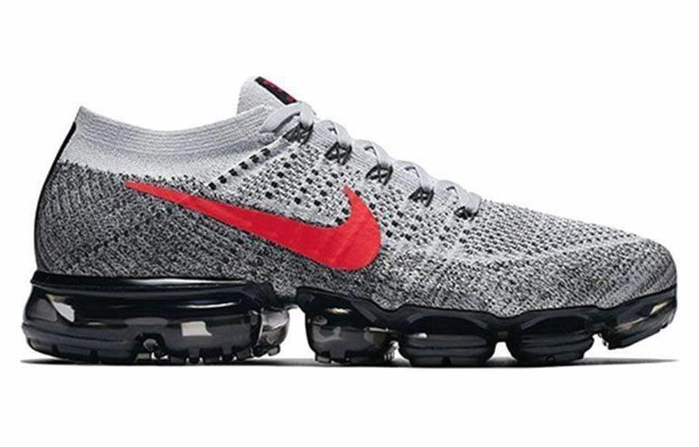 Кроссовки Nike Vapormax Platinum Red Black