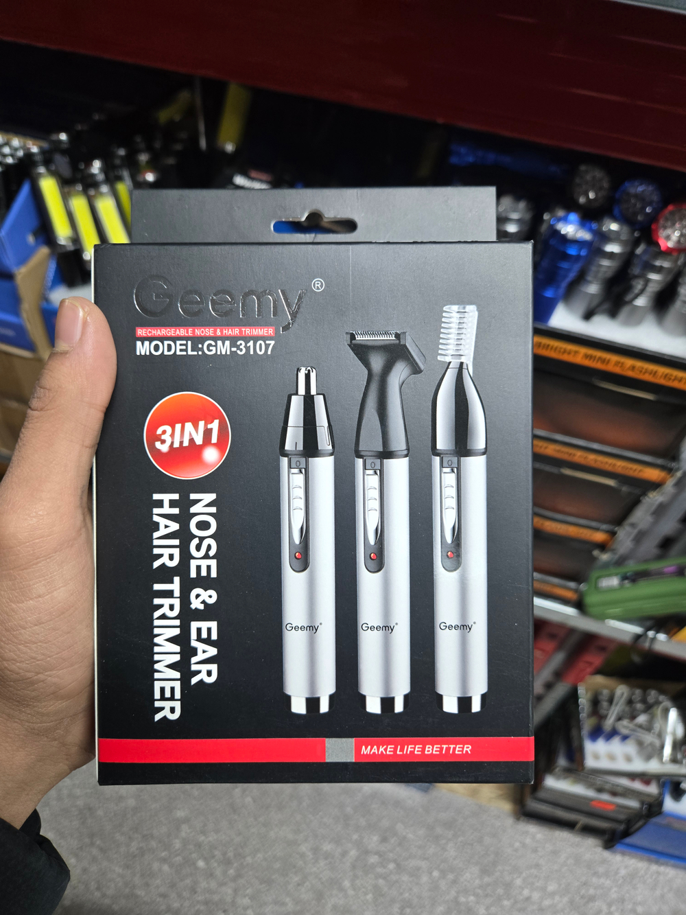 Триммер Geemy GM-3107