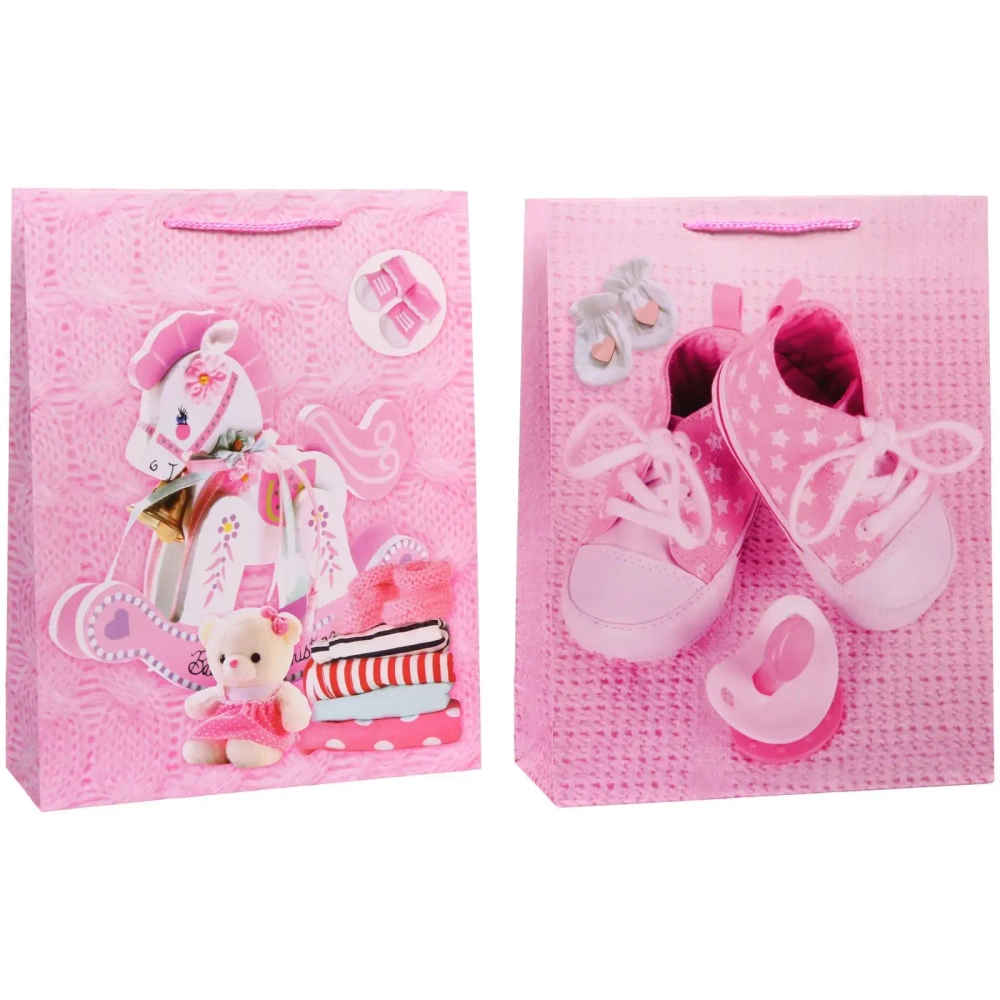 Пакет подарочный «Моё счастье» 31*40*12 см, микс