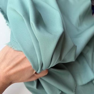 Джинса хлопковая (плотность 195 гр/м2) Мятная