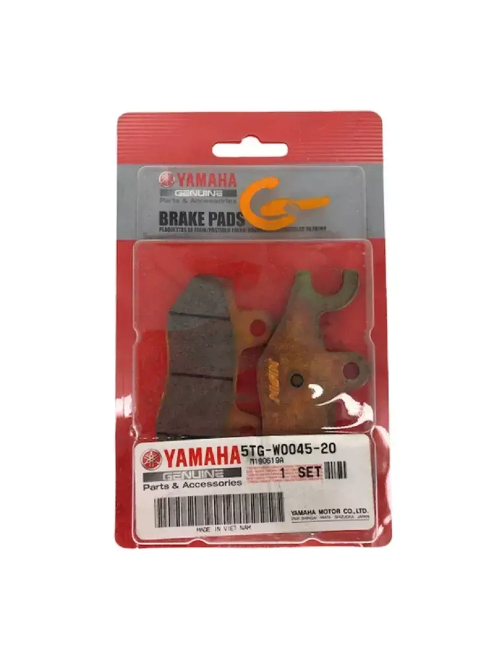 Колодки тормозные Yamaha 5TGW00452000