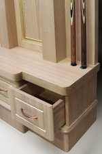 Киевница High-style Lux ясень мдф шпон (№4,Сукно Euro Pro 50 ш1.98м Yellow green)