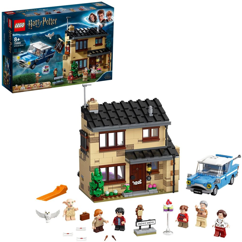 Конструктор LEGO Harry Potter 75968 Тисовая улица, дом 4