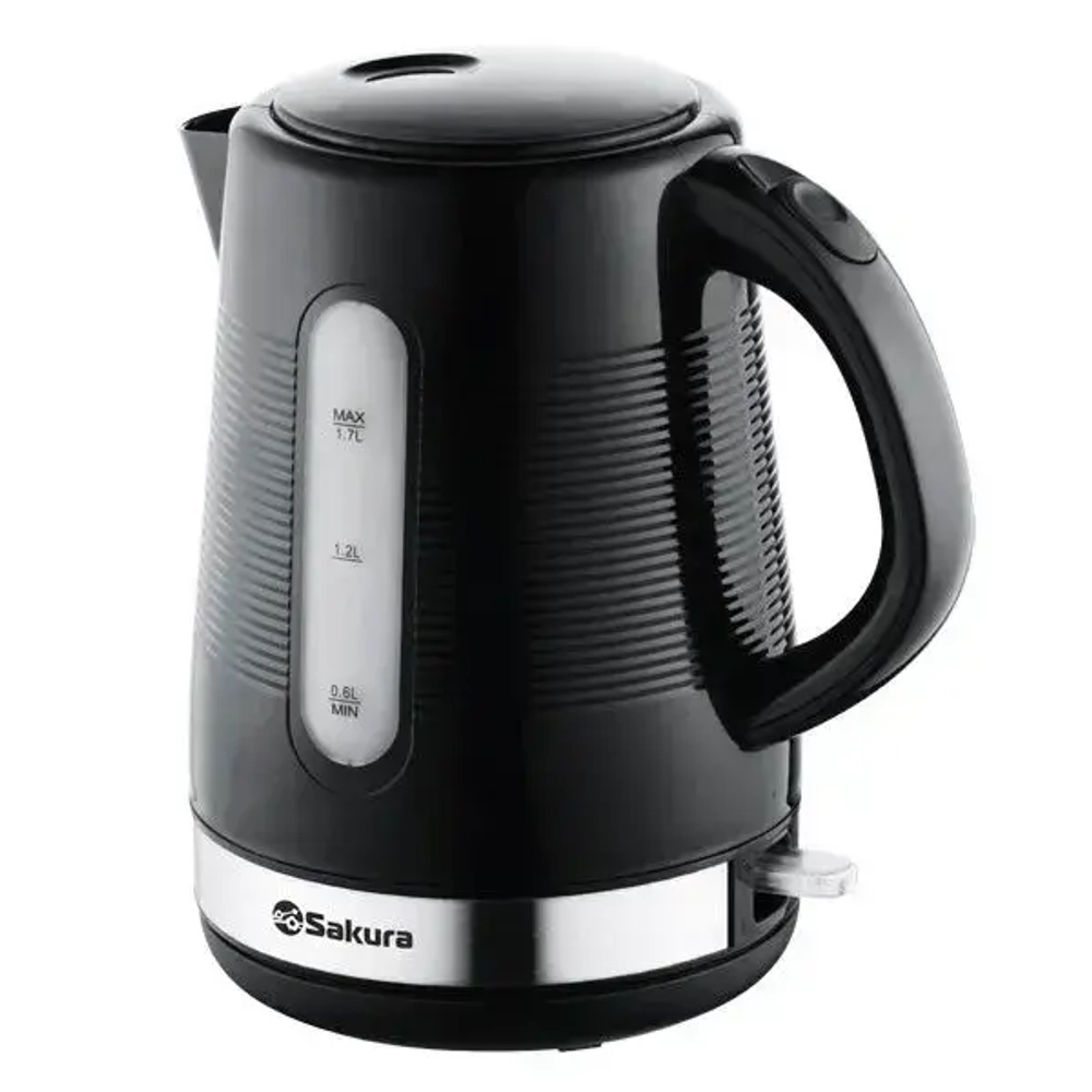 Чайник электр SA-2343BK (1.7) черн д