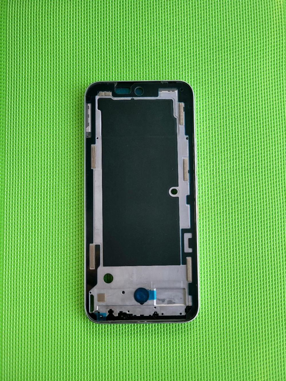 Infinix Hot 60 Pro 4G (X6885) - рамка дисплея (корпус) + шлейф кнопок + кнопки громкости и включения +  кнопка ИИ (One-Tap AI Button) (ORIG)