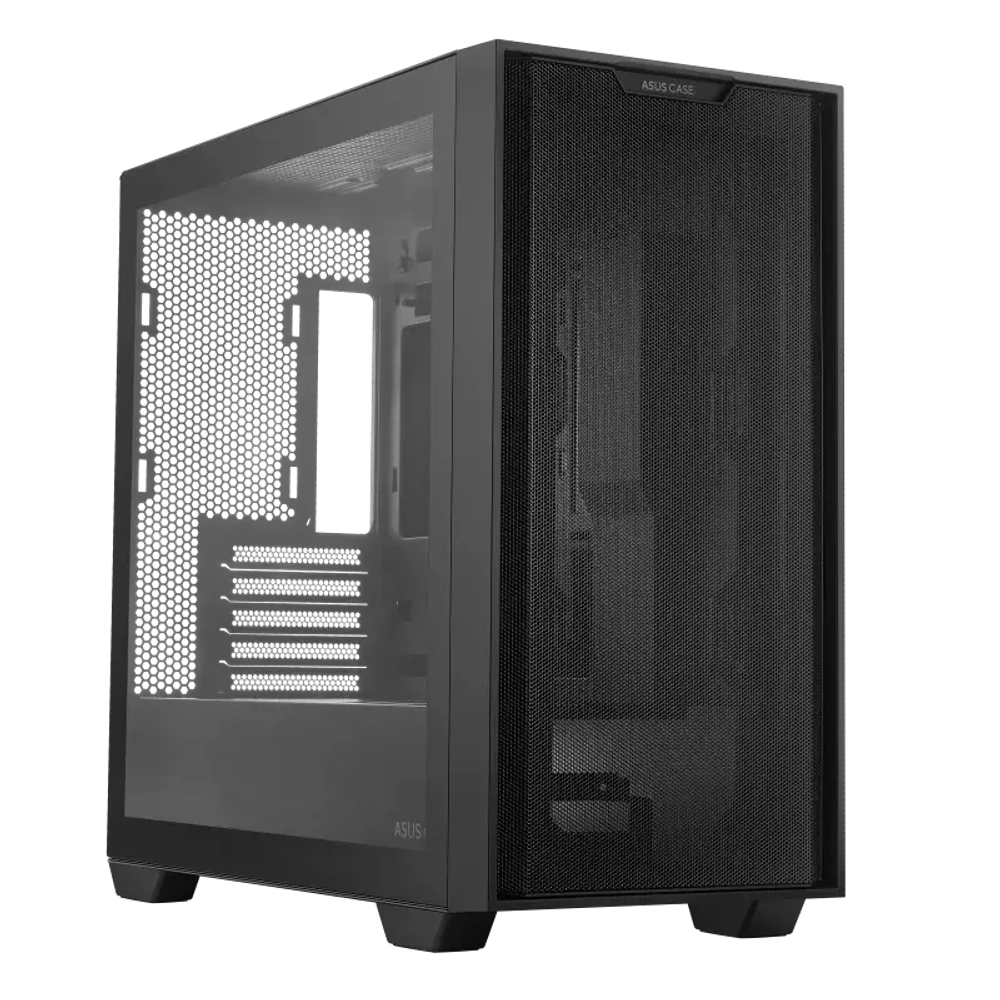 Корпус ASUS A21 micro-ATX, поддержка 360 mm Радиаторов, VGA до 380мм, CPU air coolers до 165мм, черный