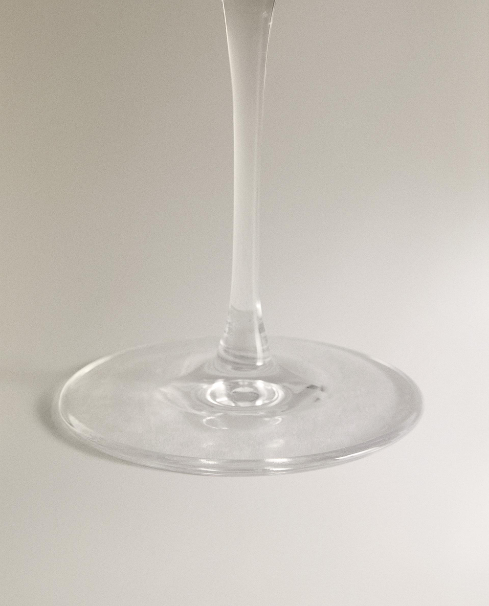 Zara Home бокал из стекла, цвет прозрачный, 21 см · 9226/412