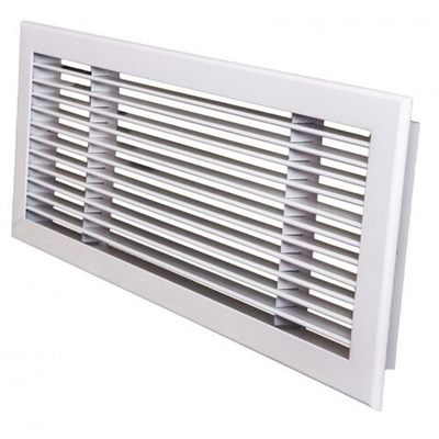 Решетки с фиксированными жалюзи Р1-29-0° с КРВ