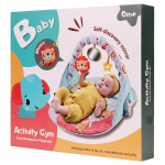 Развивающий игровой коврик, 3 игрушки, сумка