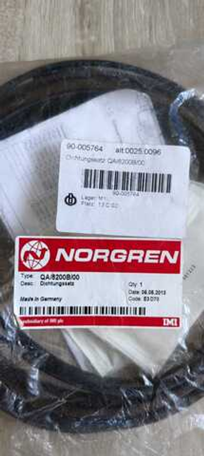 Оригинальный Ремонтный комплект NORGREN QA/8200B/00 уплотнение цилиндра