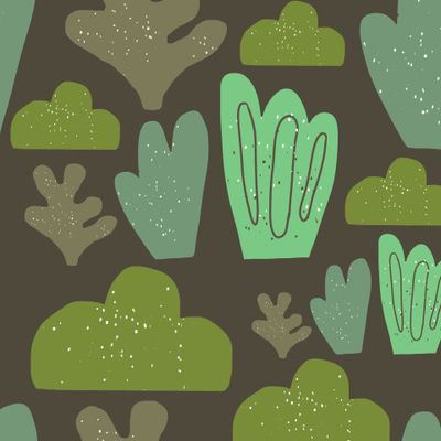 Милые кустарники №1.