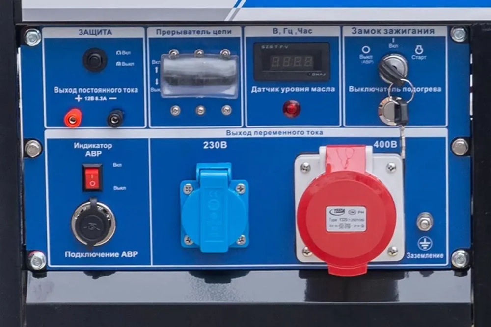 Дизельный генератор (6 кВт) TSS SDG 6000 EH3A