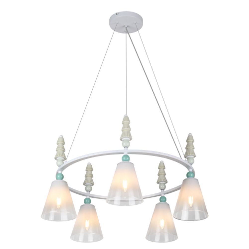 Люстра Rivoli Cataleya 4146-305 5 х Е27 60 Вт дизайн