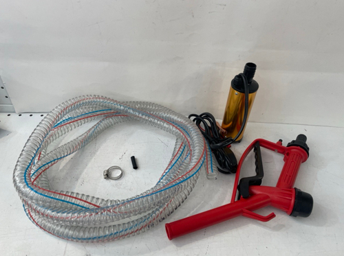 Насос 24 вольта / Мобильный комплект с погружным насосом (24 вольт) для перекачки дизельного топлива