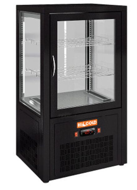 Витрина холодильная HICOLD VRC 70 Black