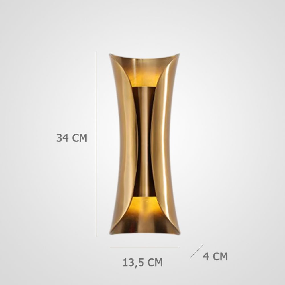 Настенное Бра Infiniti Brass H34 By Imperiumloft