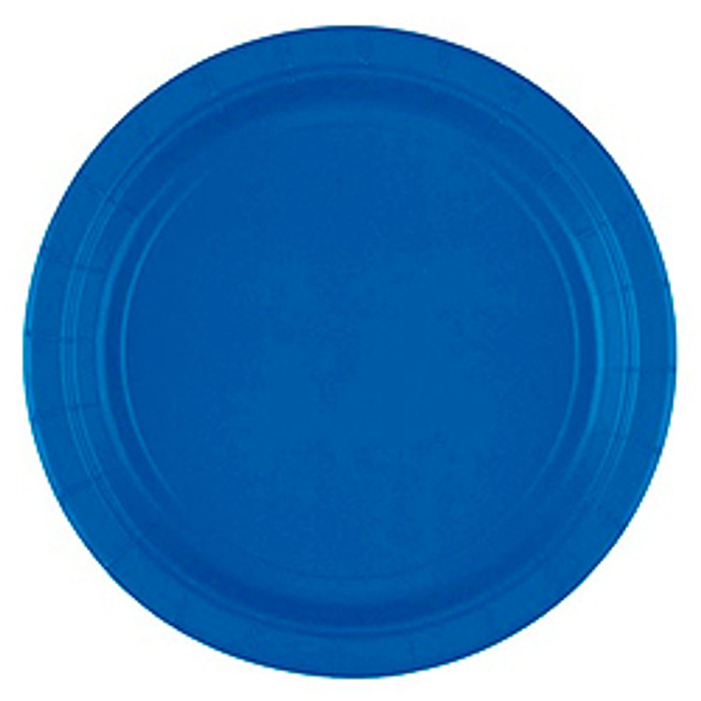 Тарелка-Bright-Royal-Blue-17см-8шт