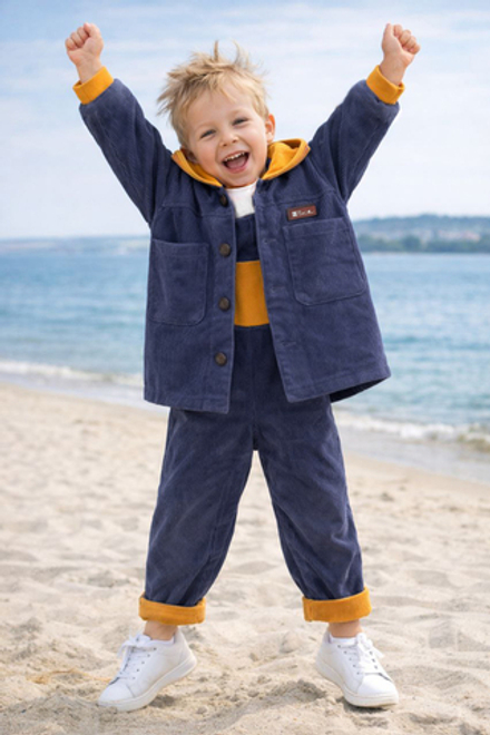 Вельветовый костюм Джинс