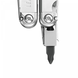 Мультитул Leatherman Wave Plus, 18 функций, стальной, нейлоновый чехол