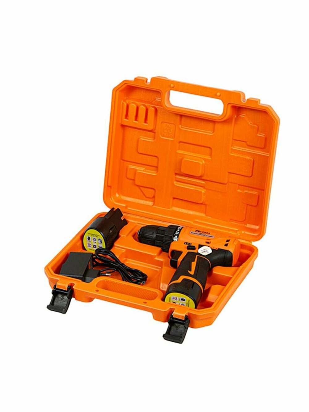 Дрель аккумуляторная бесщеточная СОЮЗ ДШС-12-1Л, 12 В, 45 Нм, 2 акк., 2,0 Ач, кейс