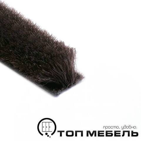 Шлегель БРОНЗА M 7x6 мм - 4P лента уплотнительная щеточная