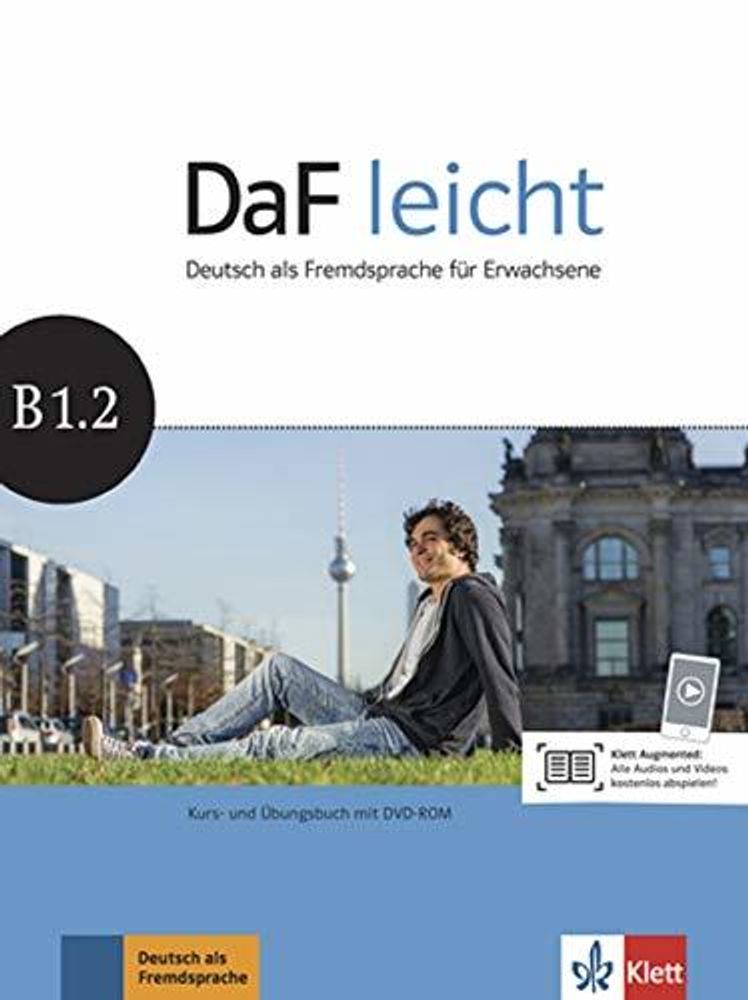 DaF leicht  B1.2 Kurs-/Ubgsb.  +DVD-ROM