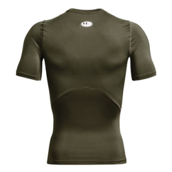 Теннисная футболка Under Armour HeatGear Short Sleeve - marine green/white