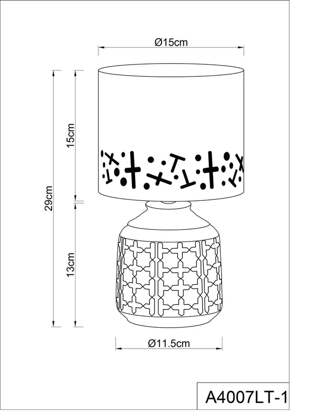 Декоративная настольная лампа Arte Lamp BUNDA