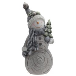 GAEM Фигурка декоративная "Снеговик" с подсветкой (АААх3, н/п), L24 W15 H53 см, 2в.