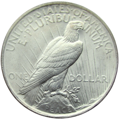 США 1 dollar (доллар) 1922 Peace Dollar (мирный доллар) AU