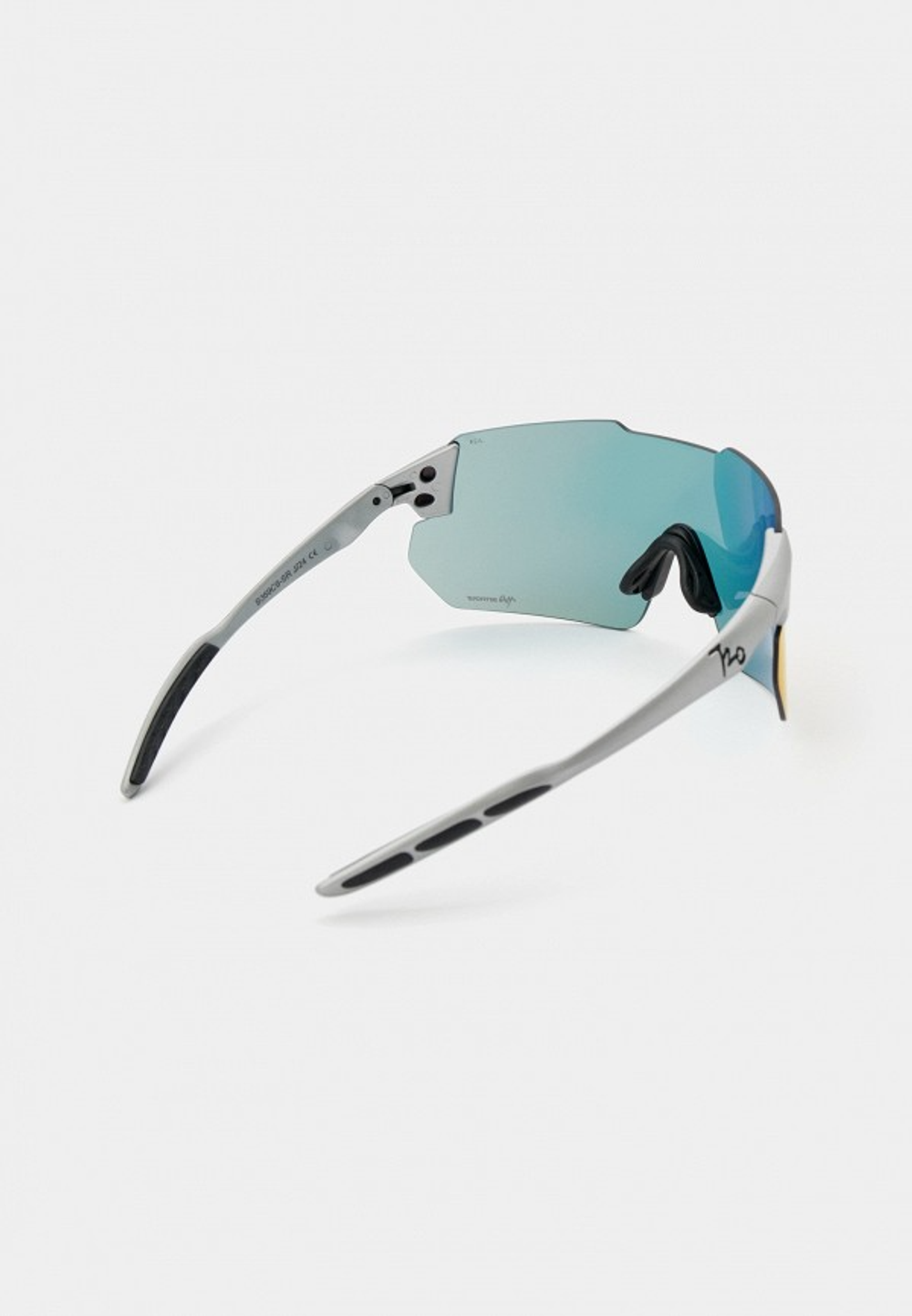 Спортивные очки 720armour Kamikaze C9 / Matte Silver / Red Lens