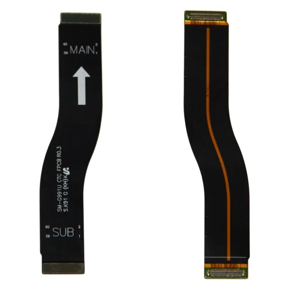 Шлейф для Samsung Galaxy S21 (G991B) межплатный (широкий)