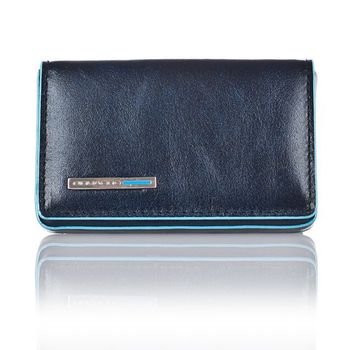 Чехол для визитных карт Piquadro Blue Square синий телячья кожа (PP1263B2/BLU2)