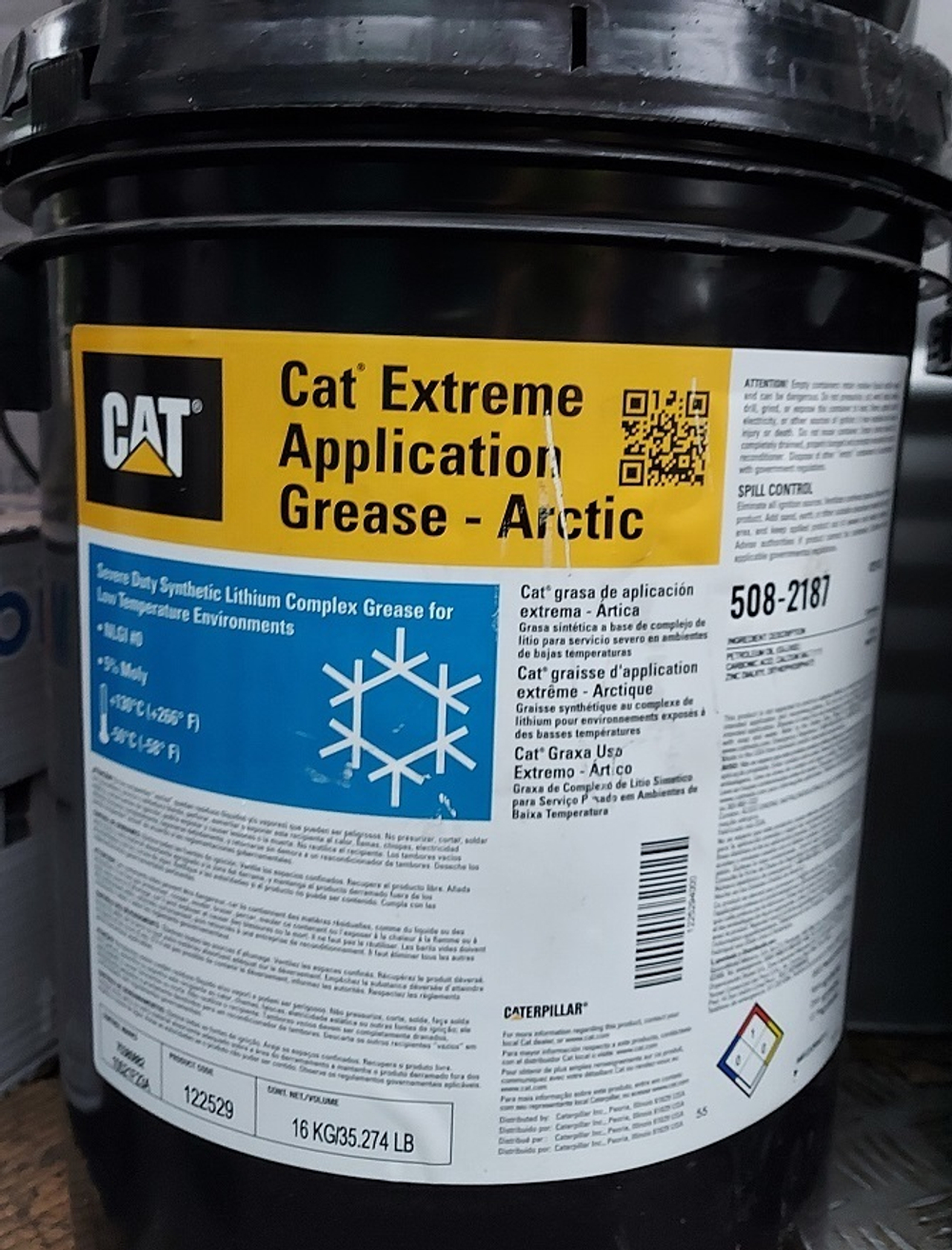 CAT Extreme Application grease Arctic  0  (16кг)
