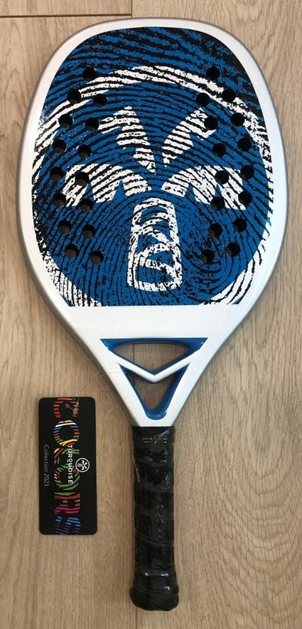 Ракетка DNA SILVER Turquoise с дополнительным нанесением Rotor