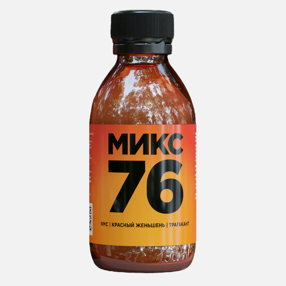 ТАЙGER Микс 76 (клеточный сок с красным женьшенем и трагакантом) 150 мл