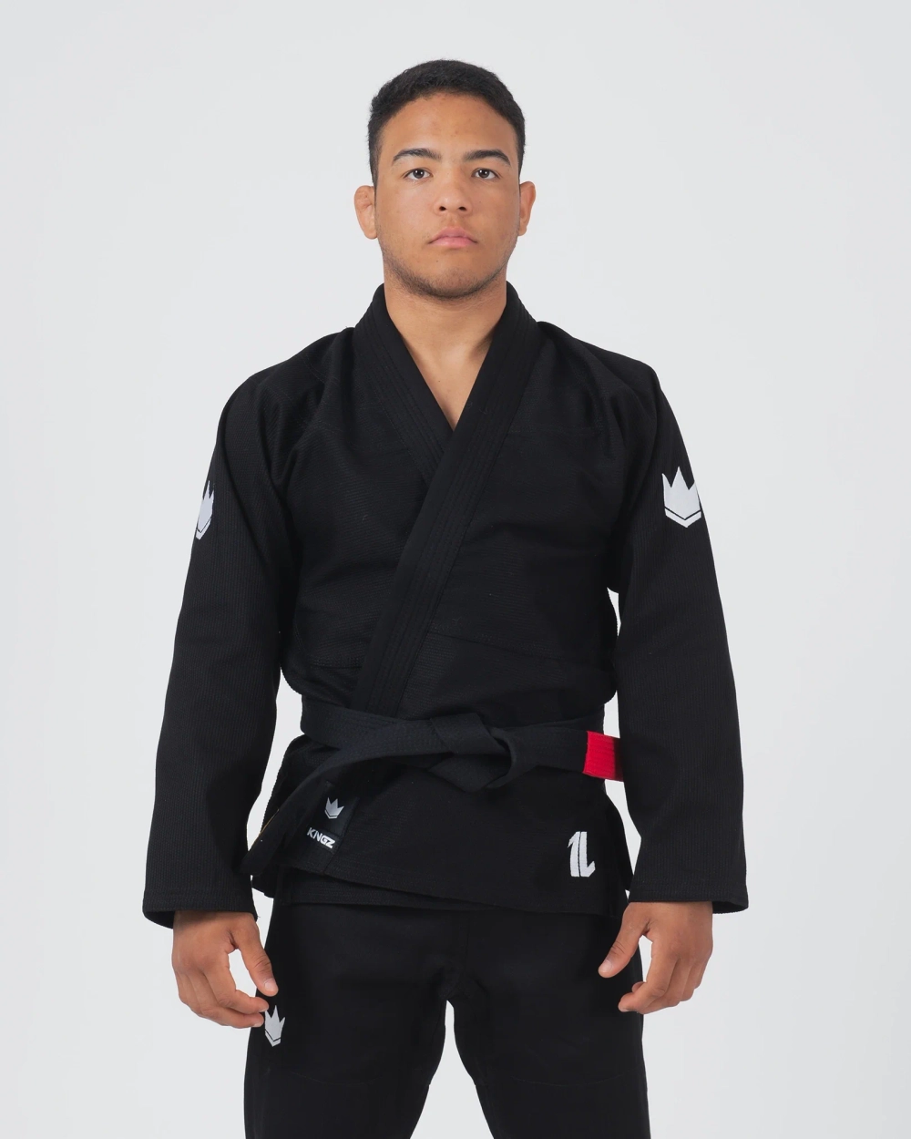 Кимоно KINGZ The One V2 IBJJF чёрное