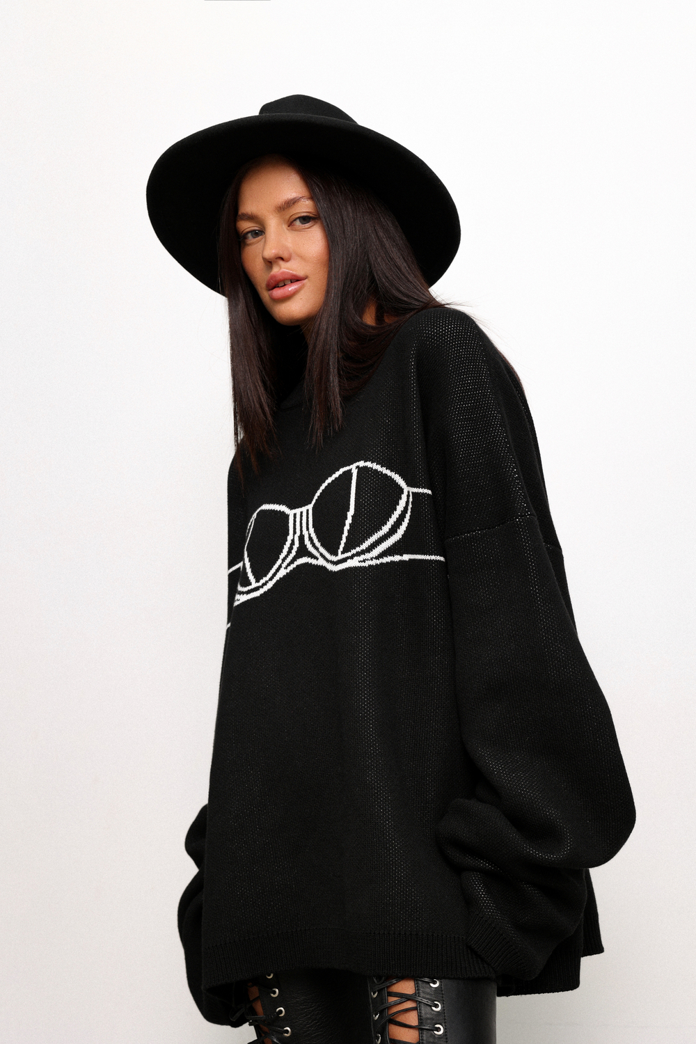 Свитер с лифом