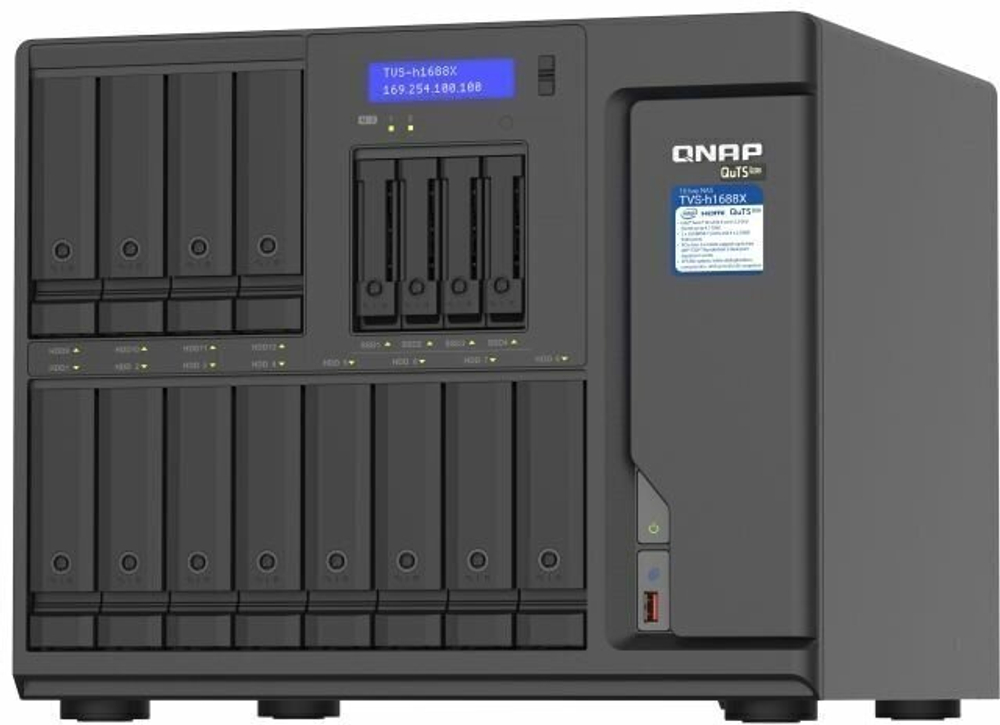 Сетевое хранилище QNAP TVS-h1688X-W1250-32G