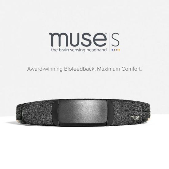 Прибор для медитации MUSE S: THE BRAIN SENSING HEADBAND