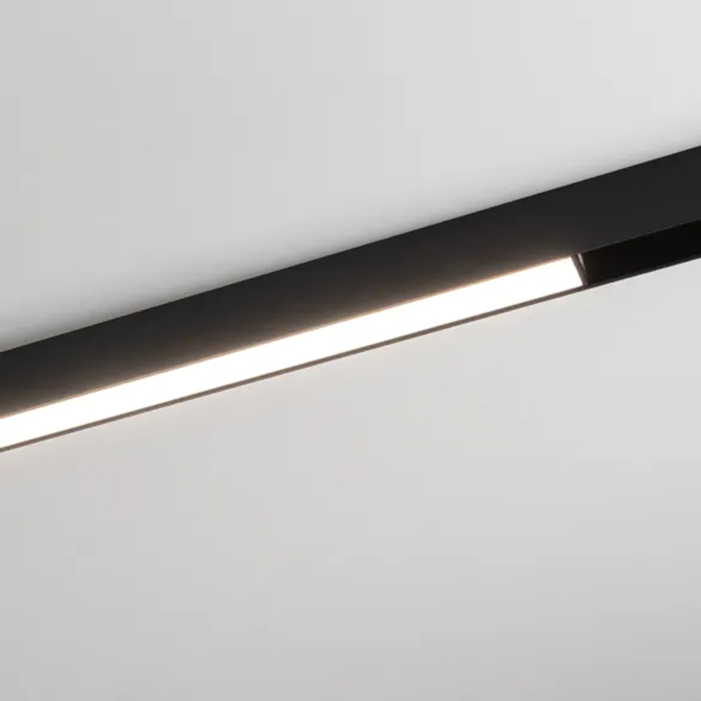 Светильник MAG-FLAT-25-L400-12W Warm3000 (BK, 100 deg, 24V, DALI) (Arlight, IP20 Металл, 5 лет) 046333
