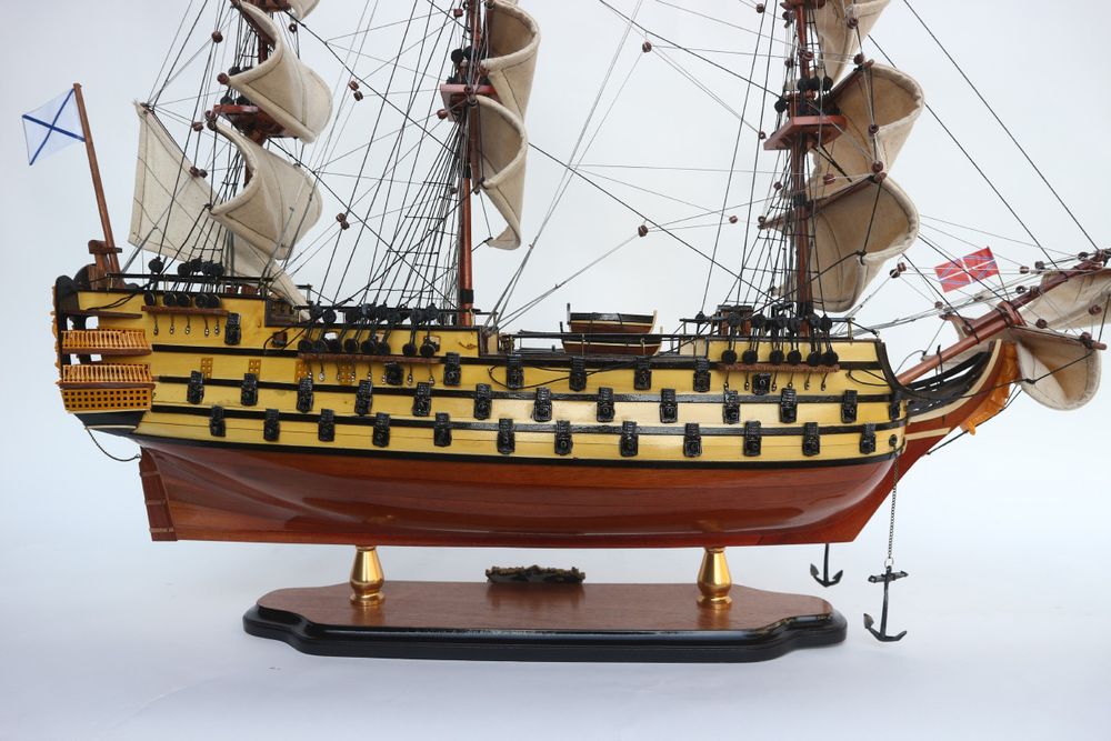 Van Der Heijden Модель парусника Трёхъ Иерархов, Россия