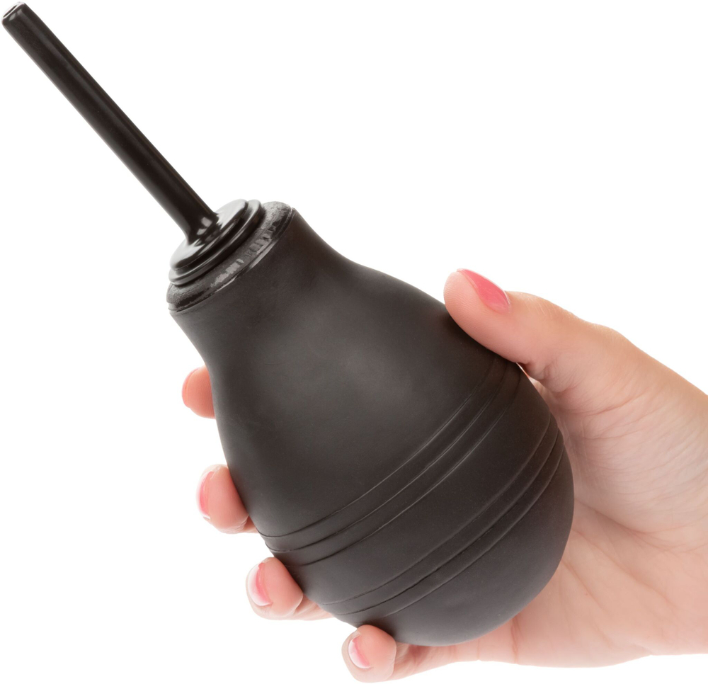 Черный анальный душ One-Way Anal Douche (Цвет: черный)