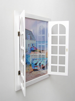 Панно со ставнями "Вид из окна" 37,5*49 см